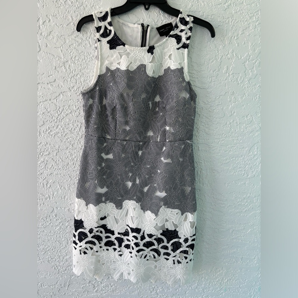 Laser cutout dress